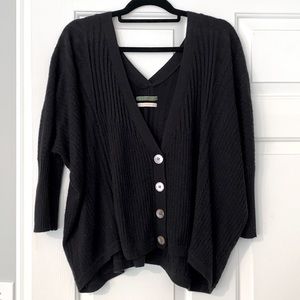 Velvet Cashmere oversize sweater